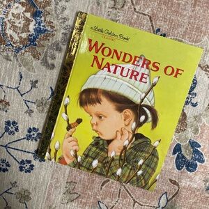 Vintage Little Golden Books Wonder of Nature Baby Children’s OS